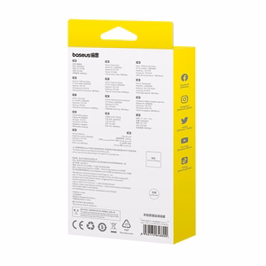 Baseus Superior Series 2 Ātra uzlāde Datu kabelis Type-C uz Type-C 30W 1m Balts