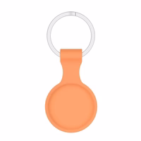 TTECH-PROTECT ICON elastīgs maciņš atslēgu piekariņš priekš APPLE AIRTAG izsekotājs oranžs