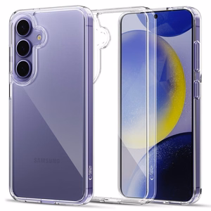 Tech-Protect FlexAir hibrīda viedtālruņa apvalks Samsung Galaxy S25 FE - caurspīdīgs