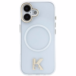 Karl Lagerfeld IML K Head Logo MagSafe Maciņš for iPhone 17 - Clear