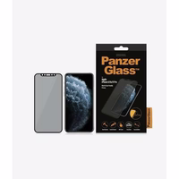 PanzerGlass E2E Super+ privātuma aizsargstikls iPhone X / XS / 11 Pro - ar melnu rāmi