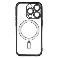 Metallic Magsafe maciņš iPhone 16 melns