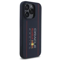 RED BULL viedtālruņa apvalks IPHONE 15 Pro Max saderīgs ar MagSafe RBHMP15X24SIOLRV (Silikoninis didelio dydžio vertikālais logotips) zils