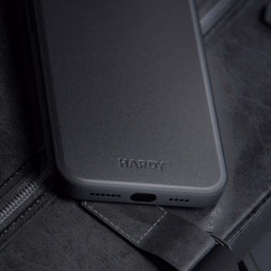 3mk Hardy Apple Silky Leather MagCase viedtālruņa apvalks Apple iPhone 16 Pro Max - melns
