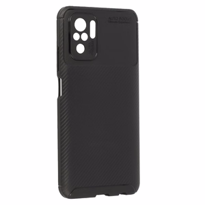 Tel Protect Carbon Elite viedtālruņa apvalks Xiaomi Redmi Note 10/Note 10S/Poco M5S melns