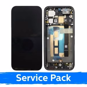 Ar Xiaomi Poco F8 Pro saderīgs LCD displejs ar rāmi / melns / (servisa komplekts)