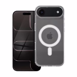 Case for iPhone 17 Air Clear Mag Cover (MID) compatible with MagSafe transparent