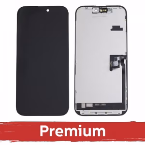 LCD дисплей для iPhone 16 Pro Max чёрный / 100% оригинал / (+ шлейф датчика приближения)