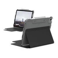 UAG Lucent [U] Magnētiskais MagSafe apvalks planšētdatoram iPad Pro 11" 1/2/3/4G, iPad Air 10.9" 4/5G ar Apple Pencil turētāju - melns