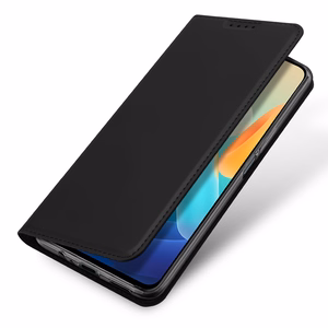 Dux Ducis Skin Pro чехол Vivo Y16 / Y02s книжка-кошелёк с клапаном чёрный