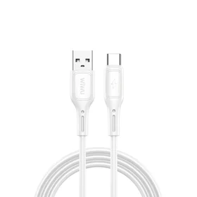 WiWU - Starlink sērijas datu kabelis Wi-C001 USB A uz USB C 2,4A - balts