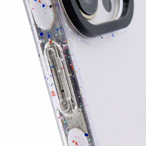 Puro RE-COVER IPC1467RECOVERWHI vāciņš ierīcei Apple iPhone 14 Plus, caurspīdīgs ar daudzkrāsainiem punktiņiem