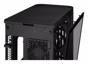 ASUS ProArt PA401 Wood Edition datora korpuss MidiTower rūdīts stikls ATX melns