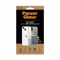 PanzerGlass ClearCase antibakteriālais viedtālruņa apvalks ar Military Grade sertifikātu iPhone 13 / 14 / 15 - caurspīdīgs