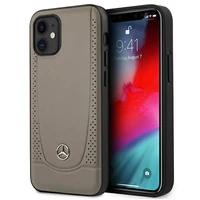 Mercedes Urban Line viedtālruņa apvalks iPhone 12 mini - brūns