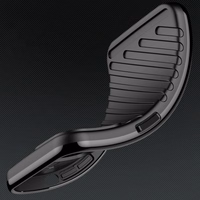 Thunder Case paredzēts Motorola Moto G62 5G silikona aizsargapvalks melns