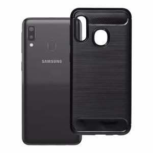 Maciņš Samsung A20E Carbon 2.0 melns