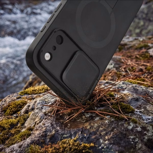 Tech-Protect Kevlar Aura MagSafe maciņš, paredzēts iPhone 18 Pro Max / 17 Pro Max, melns