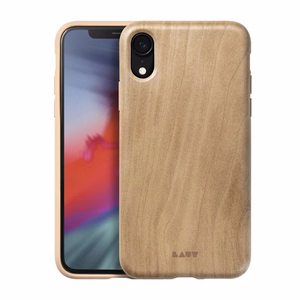 Laut PINNACLE vāciņš ierīcei iPhone XR, ar dabīga ķirškoka apdari