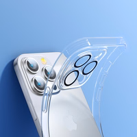 Joyroom 14Q apvalks iPhone 14 apvalks korpuss ar caurspīdīgu kameras pārsegu (JR-14Q1 caurspīdīgs)