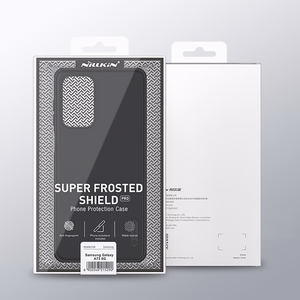 Nillkin Super Frosted Shield Pro izturīgs viedtālruņa apvalks Samsung Galaxy A73 zils
