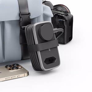 Orico AP3 65W GaN 6in1 strāvas sadalītājs 2x AC + 2x USB-A + 2x USB-C - melns