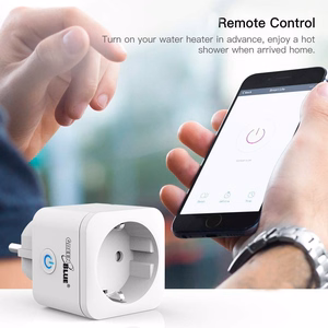 GreenBlue WiFi attālināti vadāma rozete Android/iOS/Alexa/Google Home enerģijas patēriņš taimeris maks. 3680W tips F GB720 F