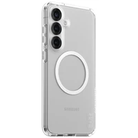 CARE by PanzerGlass Flagship Urban Combat White QI viedtālruņa apvalks Samsung Galaxy S25+ - caurspīdīgs