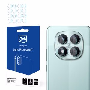 3mk Hibridais stikls kameru lēcas aizsardzībai Xiaomi Redmi Note 14 Pro