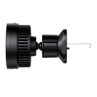 BASEUS automašīnas turētājs ar bezvadu uzlādi gaisa ventilācijai, saderīgs ar MagSafe 15W MagPro melns