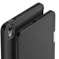 DUX DUCIS salokāms DOMO vāciņš ar zīmuļa turētāju iPad mini 7/6 melns