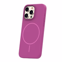 Silikona Thin Mag maciņš for iPhone 16 Pro 6,3" fuschia
