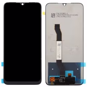 LCD screen Xiaomi Redmi Note 8/Note 8 2021 ar touch screen Melns ORG