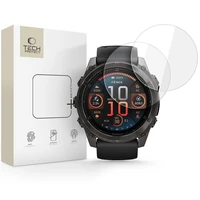 Tech-Protect Glass Fit+ 2-pack rūdītais stikls Garmin Fenix 8 51mm - caurspīdīgs