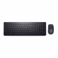 Dell KM3322W tastatūra ar peli RF bezvadu US International melna