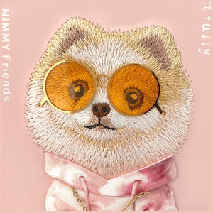 Nimmy Glasses Cool nag viedtālruņa apvalks iPhone 17 - rozā