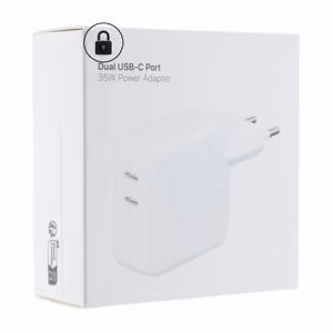 Apple charger MW2K3ZM/A white (USB-C / 35W) incl. packing