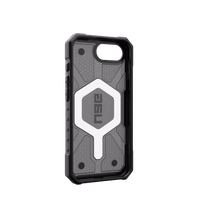 UAG Pathfinder caurspīdīgs Magnētiskais viedtālruņa apvalks iPhone 16e - pelēks/melns