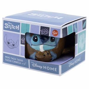 Disney Stitch Coconut 3D keramikas krūze dāvanu kastē, 325 ml