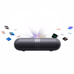 Мультимедийный лазерный RGB-проектор Yaber K300s FullHD 1080p с колонками JBL - чёрный