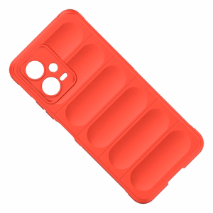 Magic Shield viedtālruņa apvalks Xiaomi Redmi Note 12 5G / Poco X5 5G elastīgs bruņu apvalks sarkana