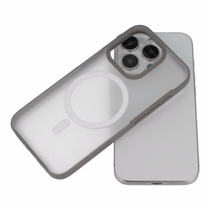 Smooth Feeling Magsafe Viedtālruņa apvalks Iphone 15 Plus titāniskais