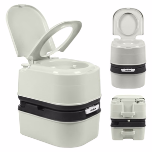 REBEL ACTIVE pārnēsājama tūrisma tualete, 24 l / 20 l