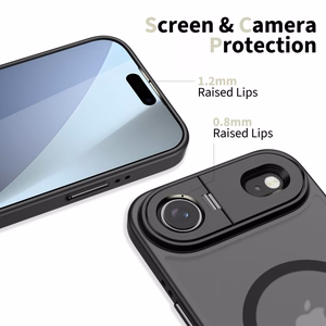 Tech-Protect MagStand MagSafe viedtālruņa apvalks iPhone 17 Air - matēts melns