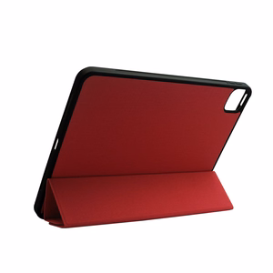Crong FlexFolio atverams vāciņš ierīcei iPad Air 11" (2026–2024) / iPad Air 10.9" (5. / 4. paaudzes) / iPad Pro 11" (2022–2021), ar Apple Pencil turētāju, sarkans