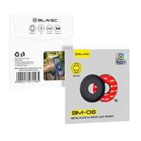 Blavec plāksne turētājam Quick Lock BM-06 gredzens melna