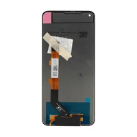LCD displejs Xiaomi Redmi Note 9 5G melns Augstākās kvalitātes