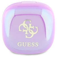 Guess 4G drukāts logotips Bluetooth TWS austiņas + dokstacija - violetas