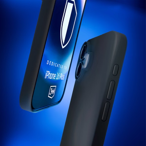 3mk Hardy Silicone MagCase viedtālruņa apvalks iPhone 16 Plus - pelēks