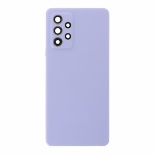 Aizmugurējais vāciņš Samsung A525 / A526 / A528 A52 4G / A52 5G / A52S 5G violetinis (su kameros stikliuku) OEM